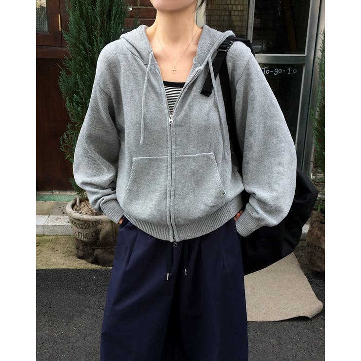 ブリーズニットフードジップアップ jp1182 | BEIDELLI | 詳細画像2 