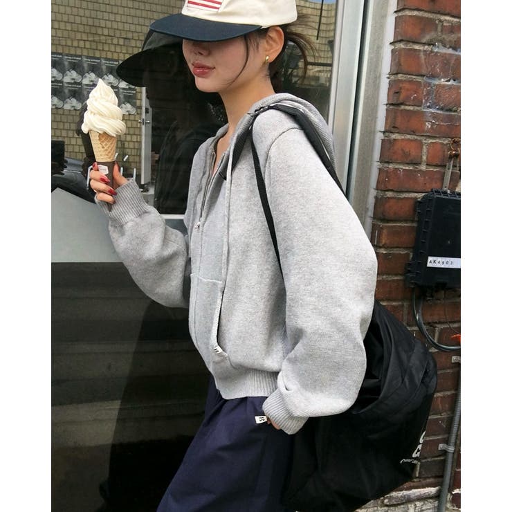 ブリーズニットフードジップアップ jp1182 | BEIDELLI | 詳細画像3 