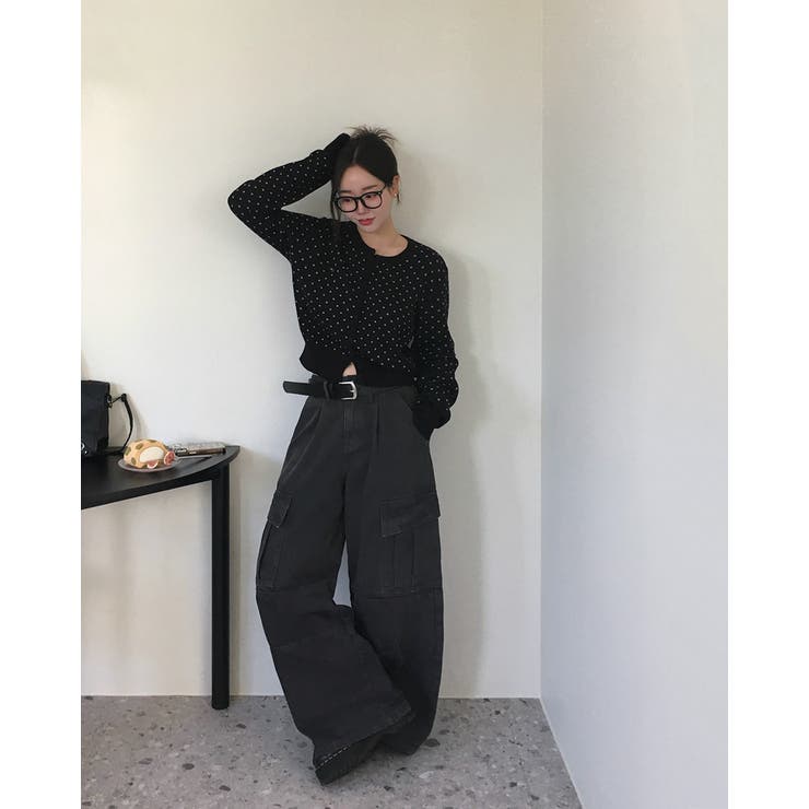 ポキードットニットカーディガン cd1281 | BEIDELLI | 詳細画像8 