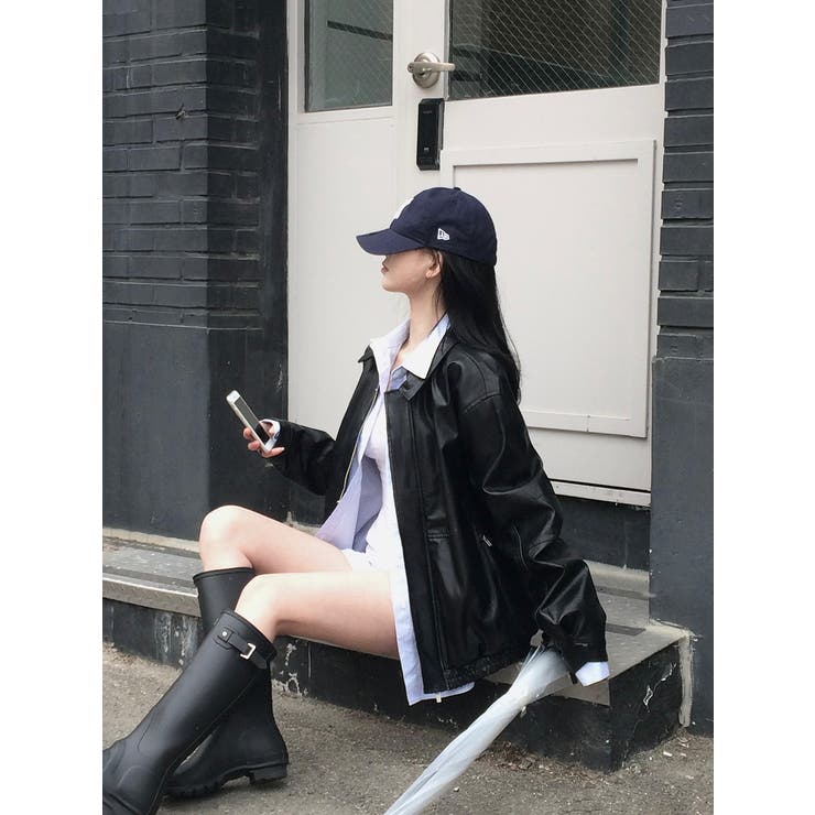 ロックシック、レザーブルゾンジャケット jk1159 | BEIDELLI | 詳細画像3 