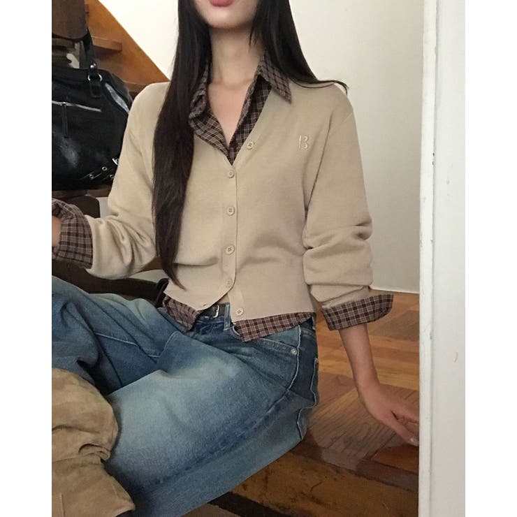 トリックスリムフィットチェックシャツ bs1207 | BEIDELLI | 詳細画像13 