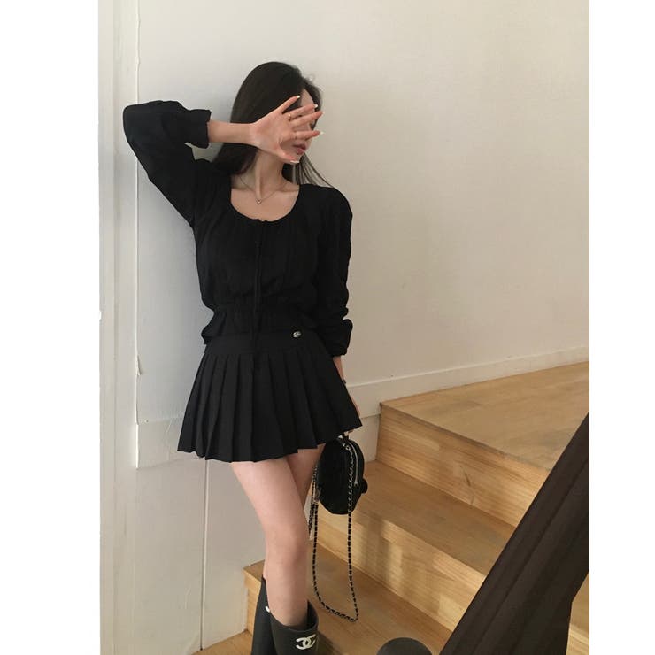 ロア、フリル長袖ブラウス bs1201 | BEIDELLI | 詳細画像3 