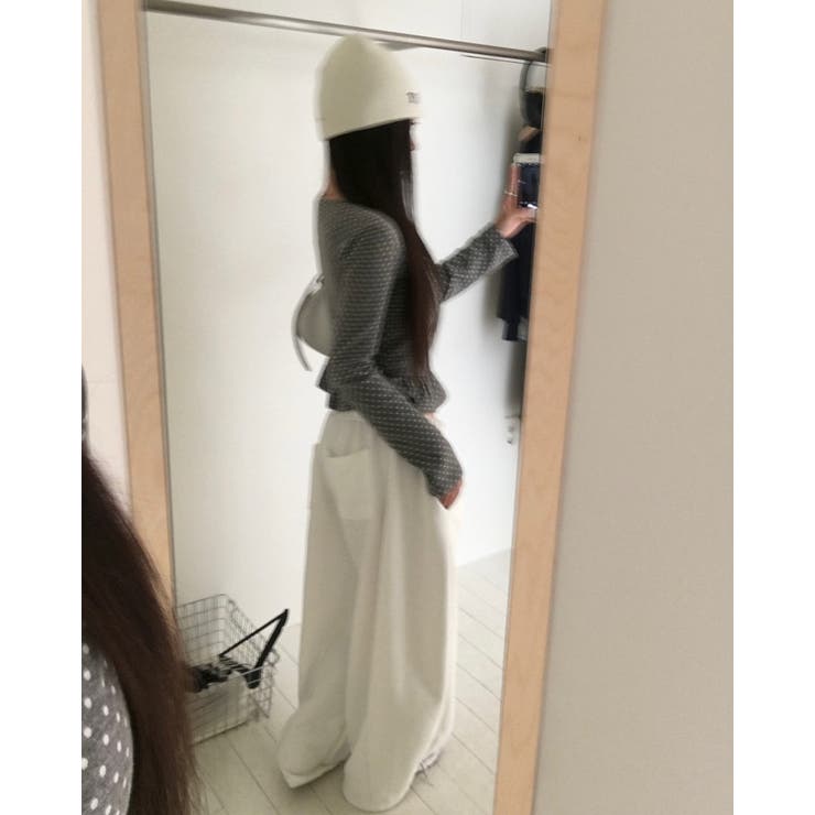 クラウド、フリル ドットカーディガン cd1276 | BEIDELLI | 詳細画像6 