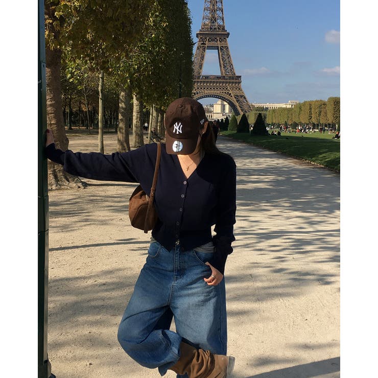 ベール ブイネックニットカーディガン cd1286 | BEIDELLI | 詳細画像4 