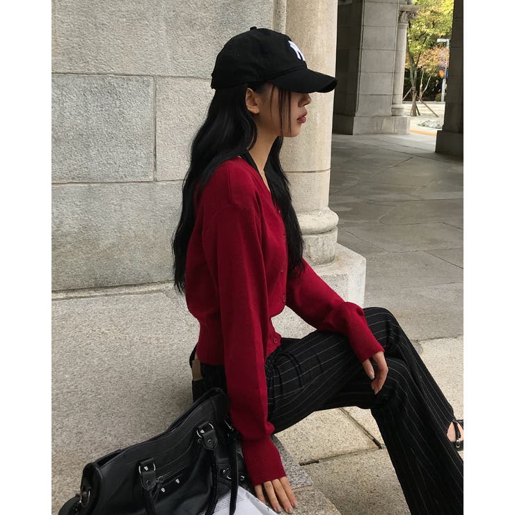 ベール ブイネックニットカーディガン cd1286 | BEIDELLI | 詳細画像13 