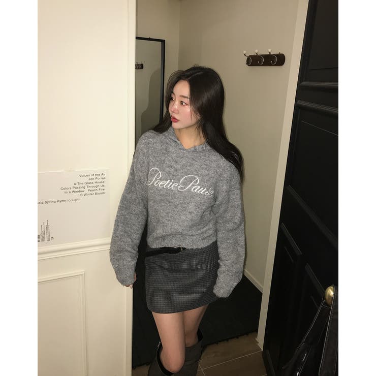 ブリングレターリングフードウールニット nt1322 | BEIDELLI | 詳細画像4 