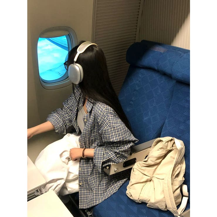 カジュアルオーバーフィットチェックシャツ bs1161 | BEIDELLI | 詳細画像3 