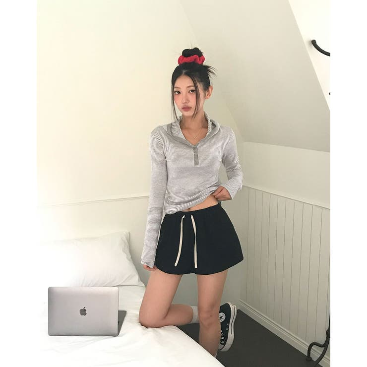 ボーダーフーディー長袖Tシャツ ts1454 | BEIDELLI | 詳細画像11 