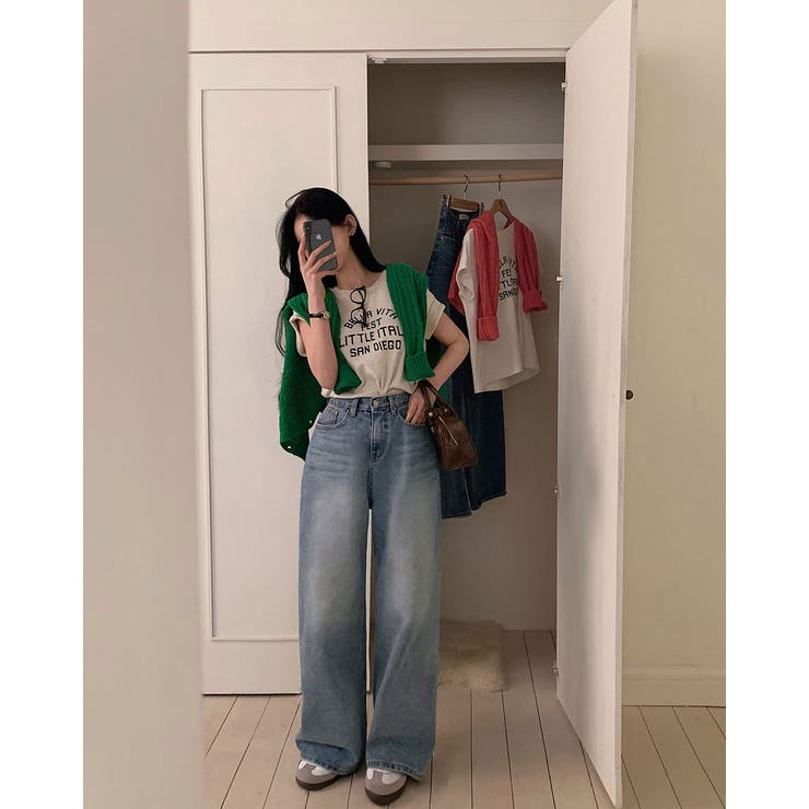 オーシャンワイドデニムパンツ pt1385 | BEIDELLI | 詳細画像3 