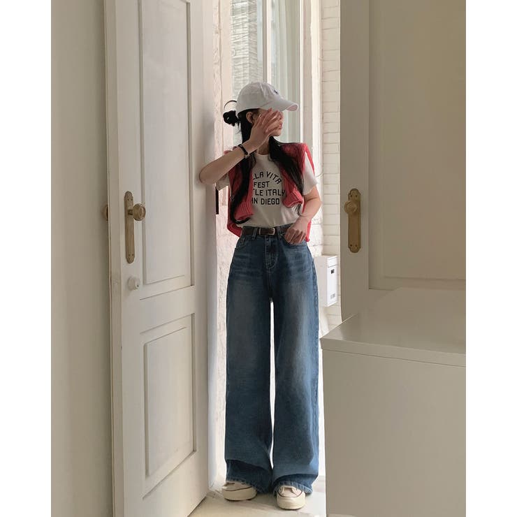 オーシャンワイドデニムパンツ pt1385 | BEIDELLI | 詳細画像6 