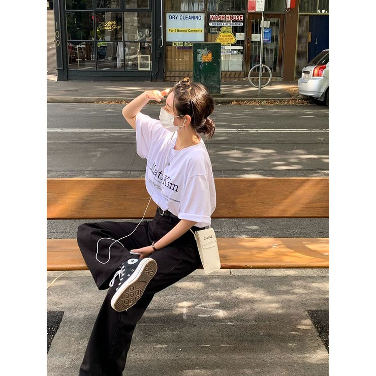 オールデイベーシックコットンワイドパンツ pt1389 | BEIDELLI | 詳細画像9 