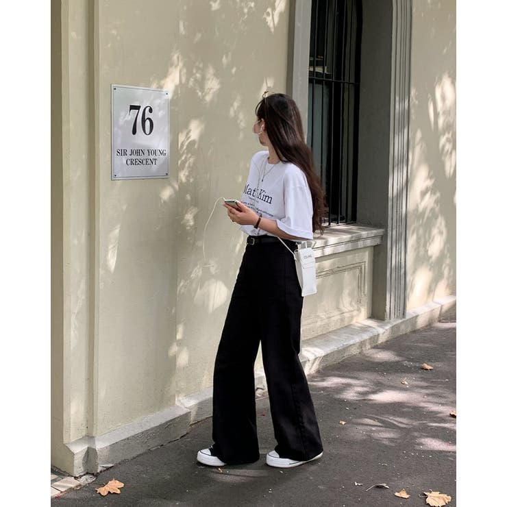 オールデイベーシックコットンワイドパンツ pt1389 | BEIDELLI | 詳細画像8 