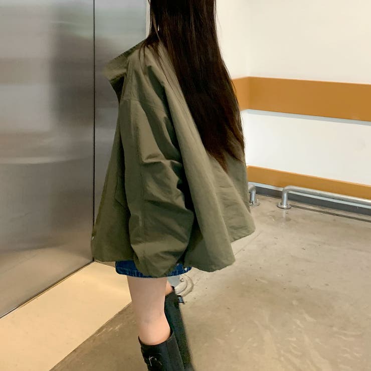 オーバーフィットミリタリージャンパー jk1113 | BEIDELLI | 詳細画像3 