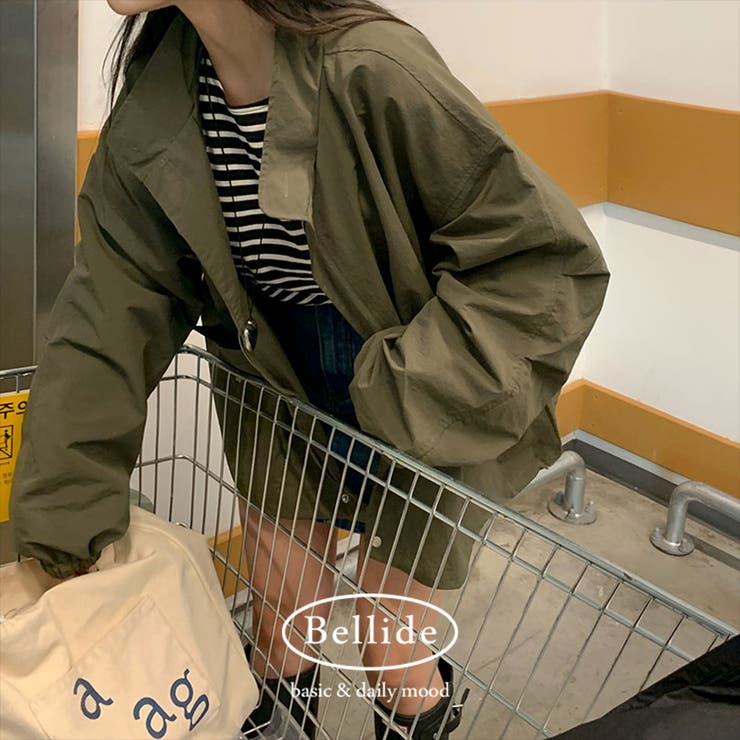 オーバーフィットミリタリージャンパー jk1113 | BEIDELLI | 詳細画像1 