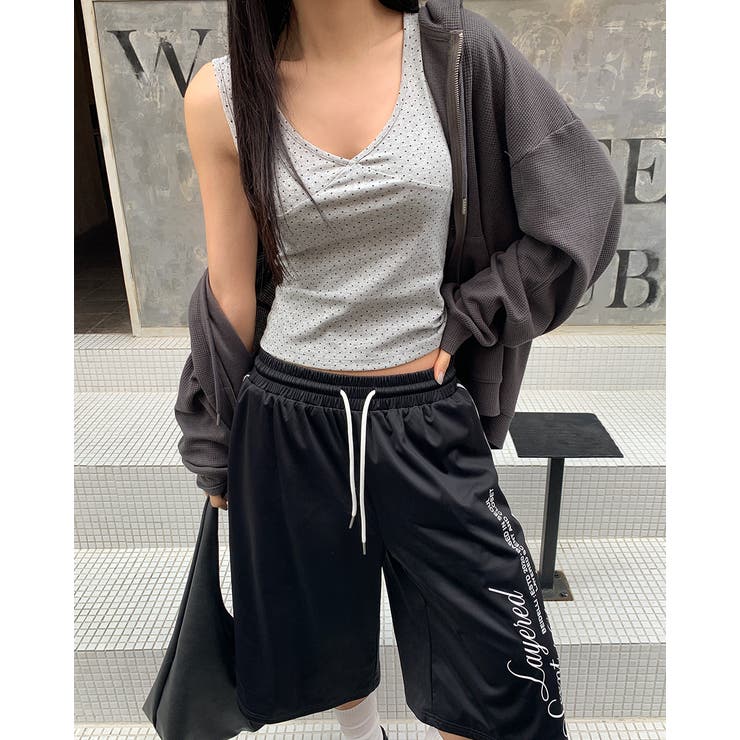 GRAY | フィップス Vネックキャミソール ts1502 | BEIDELLI