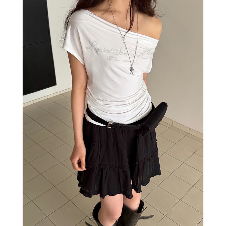 エレン オフショルダーTシャツ ts1497 | BEIDELLI | 詳細画像12 