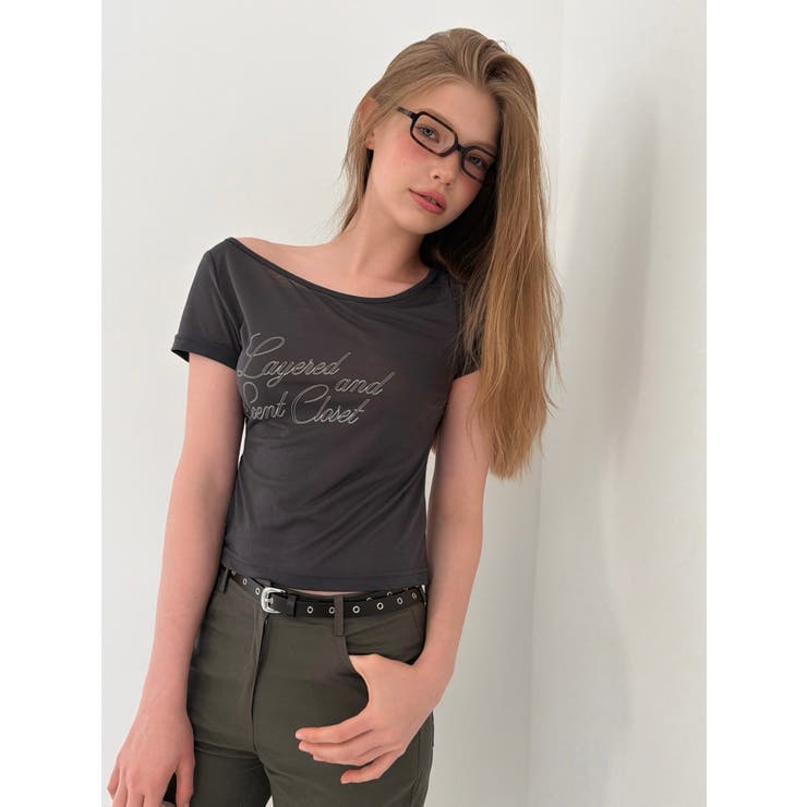 ベヌ シースルー半袖Tシャツ ts1484 | BEIDELLI | 詳細画像9 