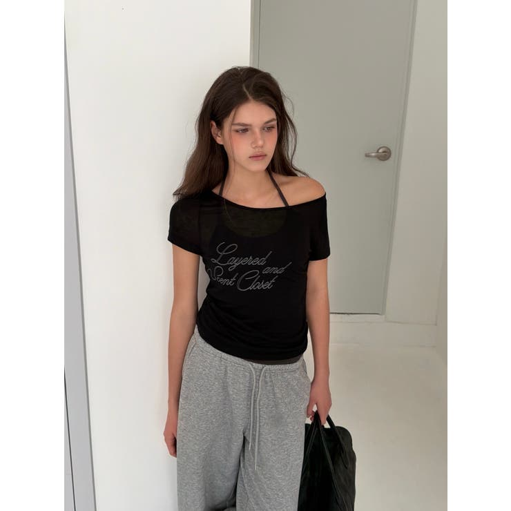 ベヌ シースルー半袖Tシャツ ts1484 | BEIDELLI | 詳細画像17 