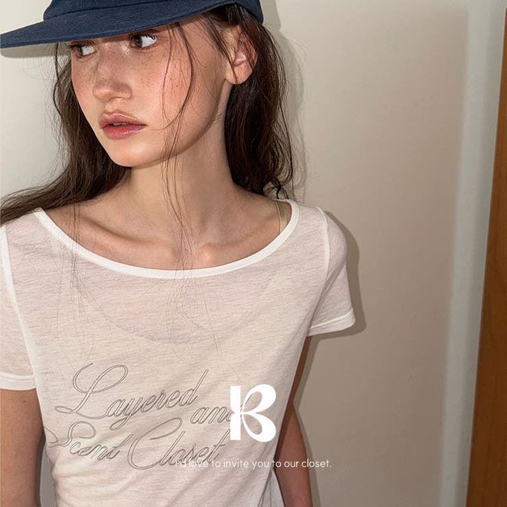 ホワイト | ベヌ シースルー半袖Tシャツ ts1484 | BEIDELLI