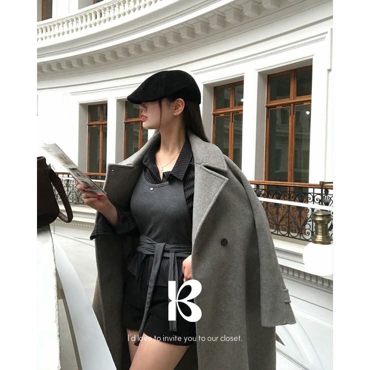 ブラック | ベターストライプシャツ bs1208 | BEIDELLI