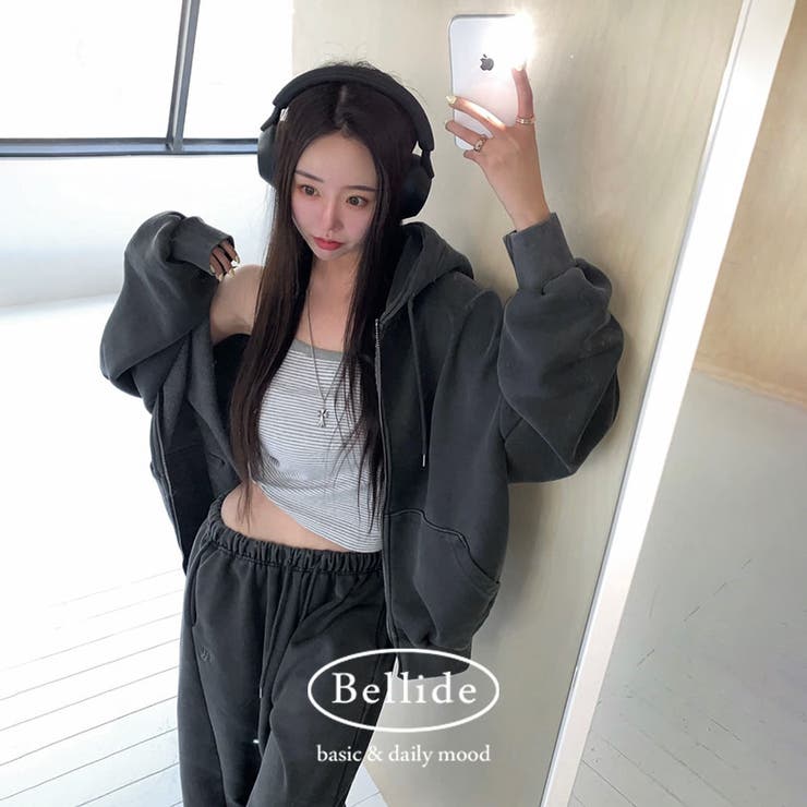 チャコール | プレイ、ピグメントトレーニングパンツセットアップ op1289 | BEIDELLI