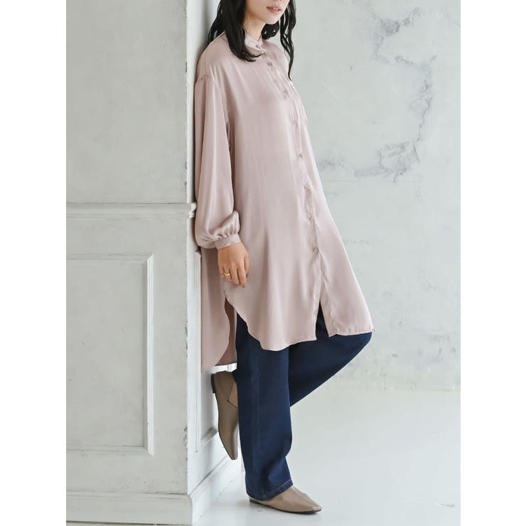 スモークピンク | シャツ レディース トップス | Rvate