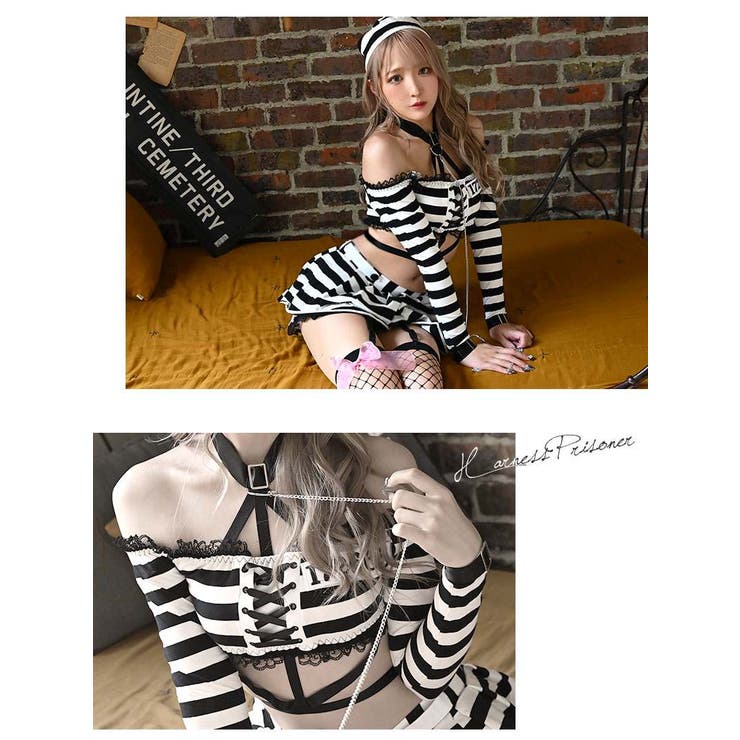 ハロウィン コスプレ 囚人 | Ryuyu | 詳細画像7 