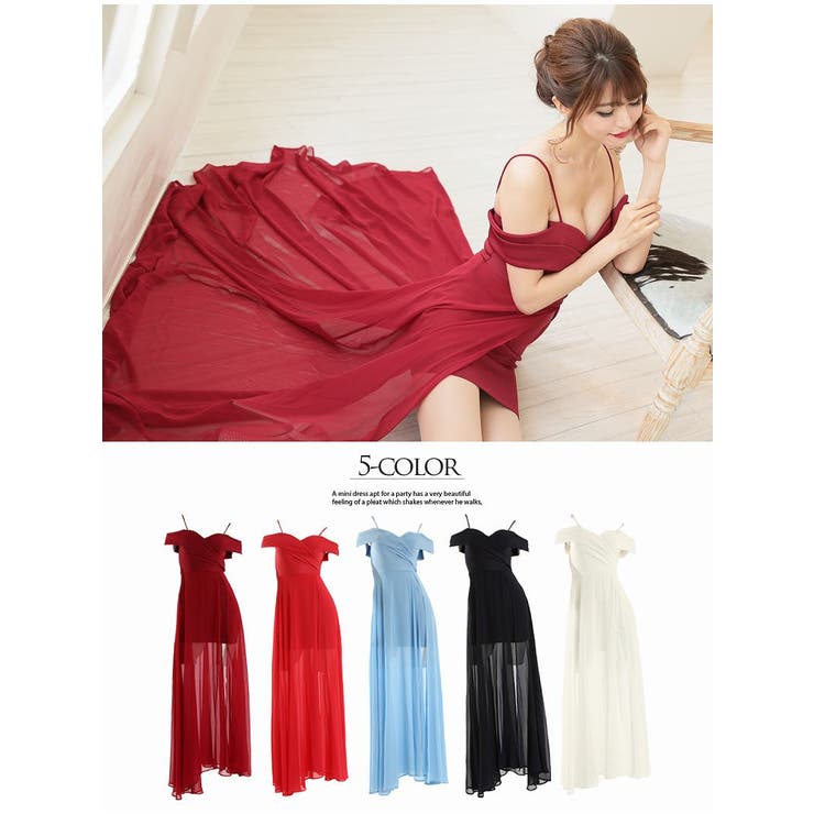 キャバドレス ロング ロング | Ryuyu | 詳細画像6 