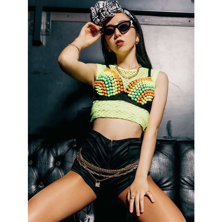 ブラック | インナーパンツ ショートパンツ ハイウエスト | bombshell