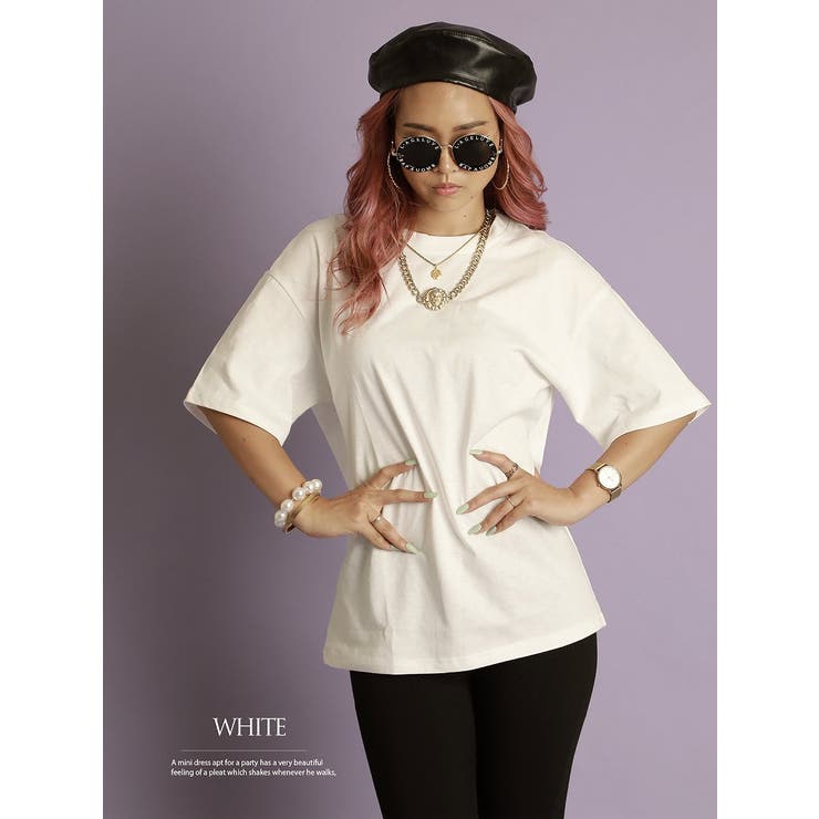 ビッグTシャツ オーバーサイズ 半袖Tシャツ | bombshell | 詳細画像3 