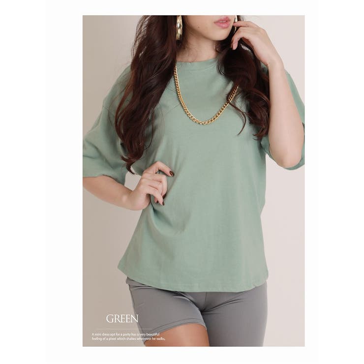 ビッグTシャツ オーバーサイズ 半袖Tシャツ | bombshell | 詳細画像4 