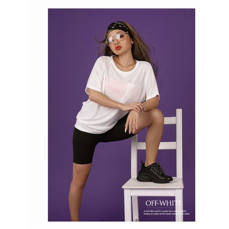 ポケット 薄手 半袖Tシャツ | bombshell | 詳細画像7 