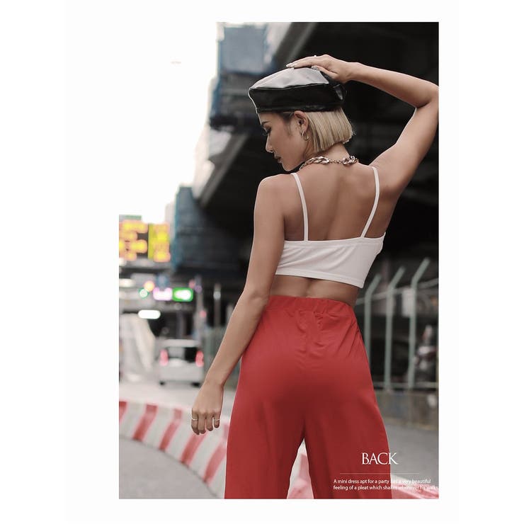 キャミソール タンクトップ カップ付き | bombshell | 詳細画像3 