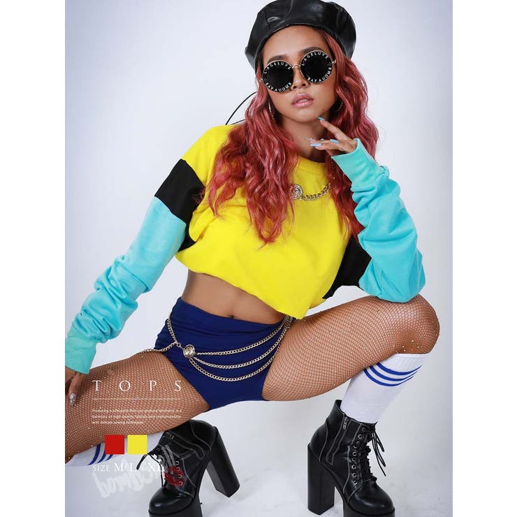 パーカー トレーナー ネオンカラー | bombshell | 詳細画像1 