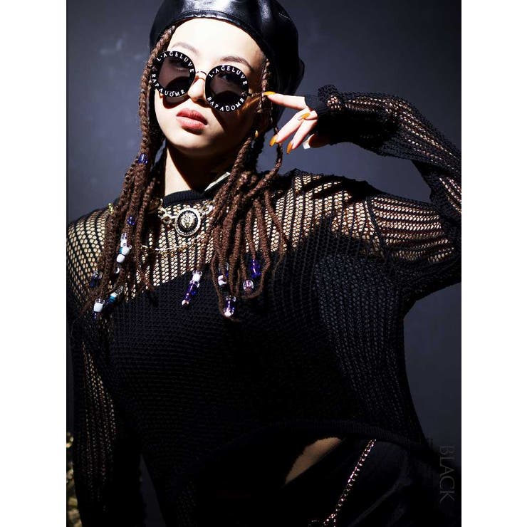 トップス メッシュニット カットソー | bombshell | 詳細画像8 