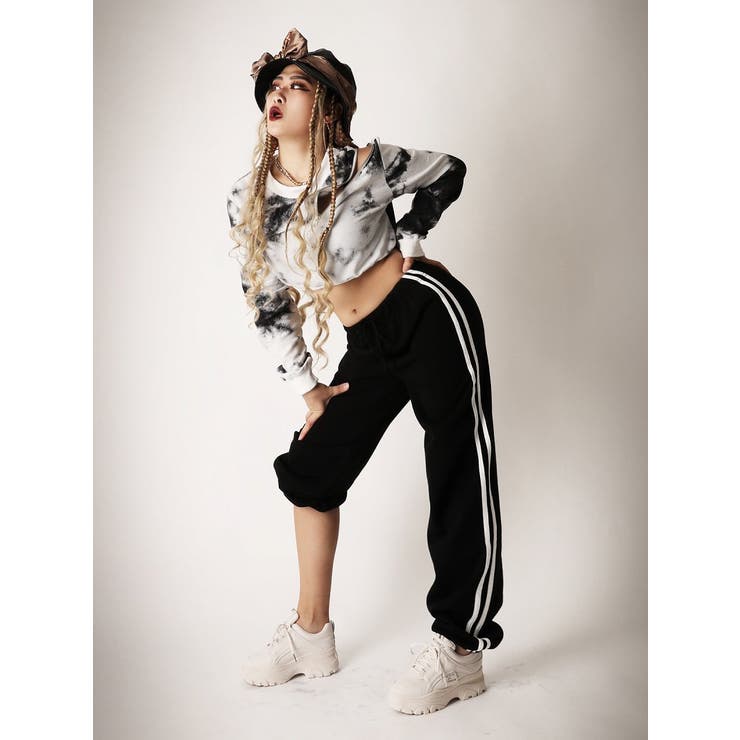 スウェット スウェット サイドライン[品番：RV000010645]｜bombshell  