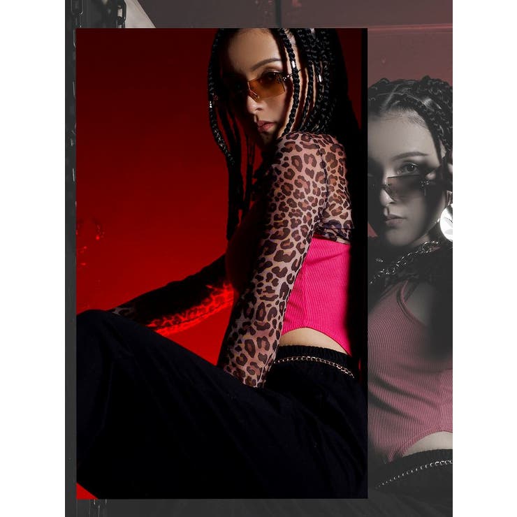 レオパード | トップス 長袖 ヒョウ柄 | bombshell