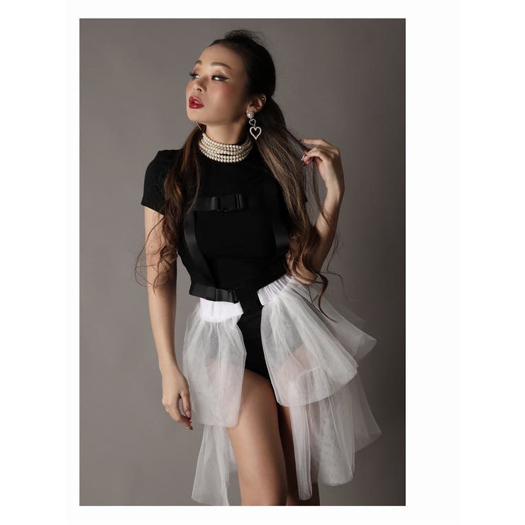 ブラック | トップス Tシャツ ハイネック | bombshell