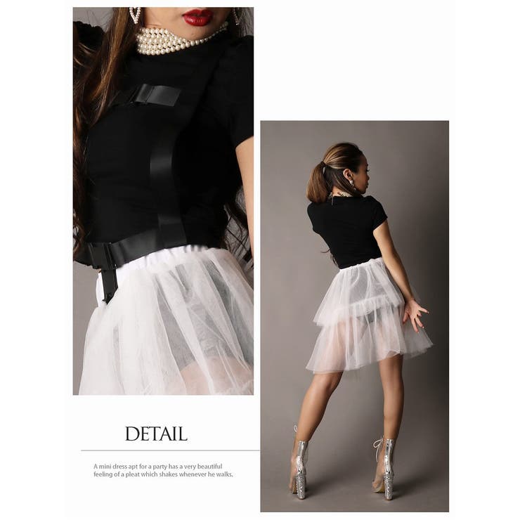 トップス Tシャツ ハイネック | bombshell | 詳細画像4 