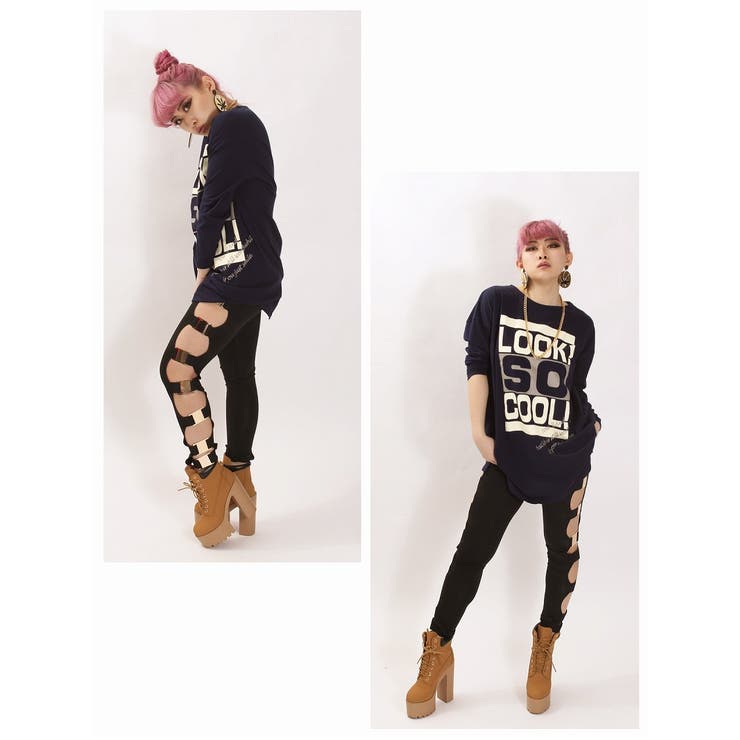 長袖カットソー 長袖 Tシャツ | bombshell | 詳細画像7 