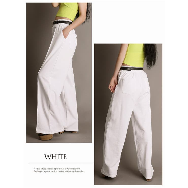 スウェット ロングパンツ ボトムス | bombshell | 詳細画像3 