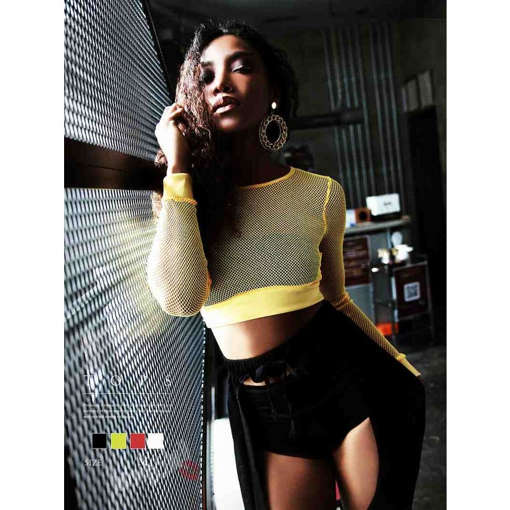 トップス ネット 透け感 | bombshell | 詳細画像1 