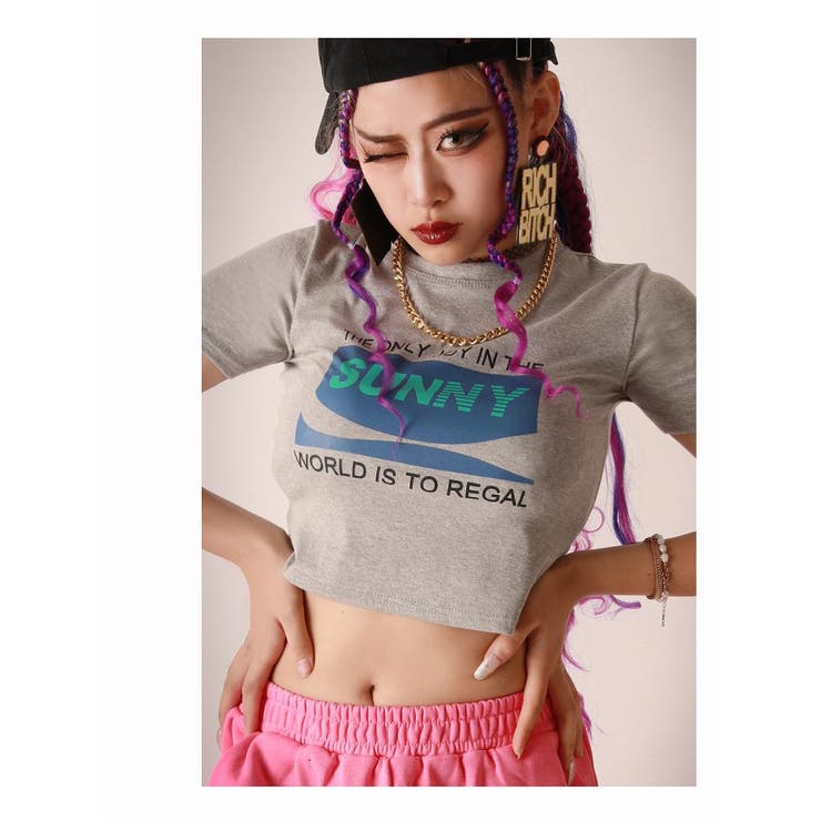 グレー | 半袖Tシャツ Tシャツ 半袖 | bombshell