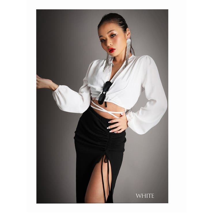 ホワイト | シャツ シャツ トップス | bombshell