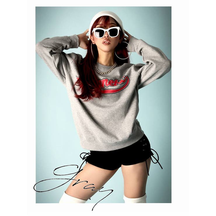 グレー | パーカー トレーナー 裏起毛 | bombshell