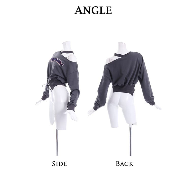 パーカー トレーナー ワンショル | bombshell | 詳細画像10 