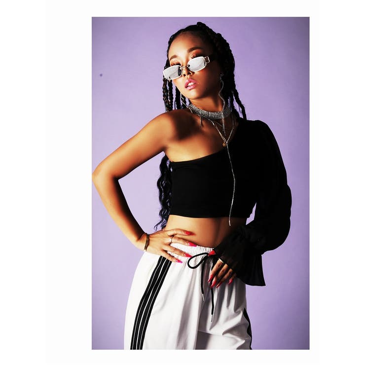 ブラック | トップス シースルー スリーブ | bombshell