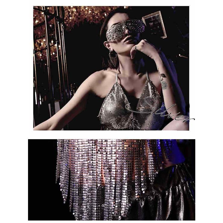 キャミソール タンクトップ キラキラ | bombshell | 詳細画像9 