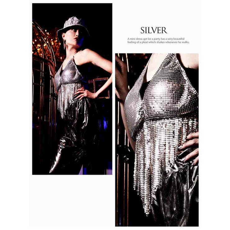 キャミソール タンクトップ キラキラ | bombshell | 詳細画像10 