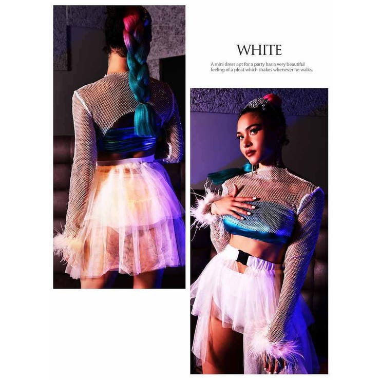 長袖カットソー ギラギラ ビジュー | bombshell | 詳細画像6 